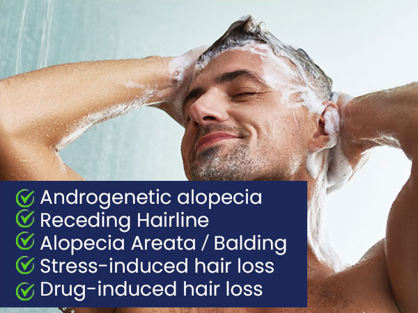 Men's daily hair care routine