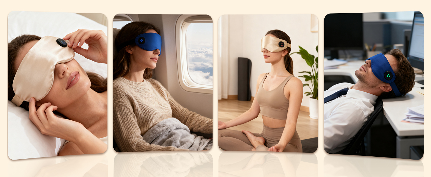 eye heating pad for dry eyes