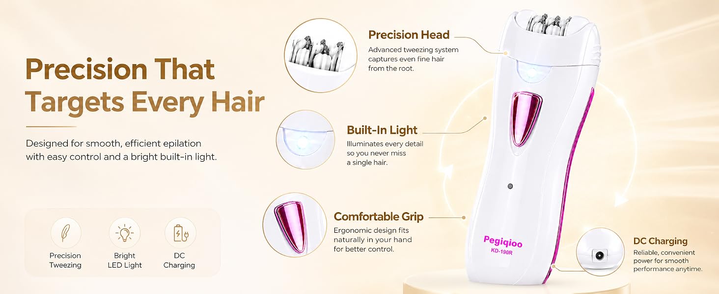 Upgrade Facial Epilator for Women
