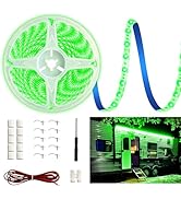 Yiswhis 20FT RV Awning Light,12V Green Camper Awning Lighting,Waterproof LED Strip,Exterior Under...