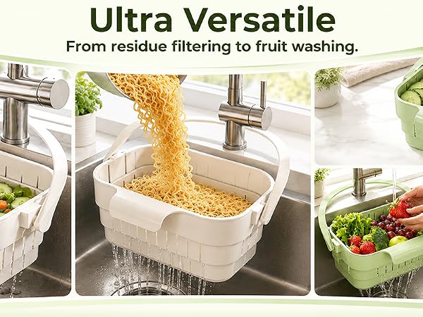 Utra versatie From residue filtering to fruit washing.