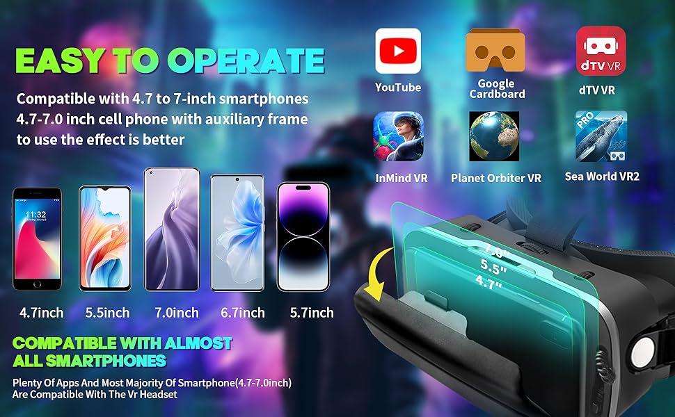 COMPATIBLE WIH ALMOSTALL SMARTPHONES