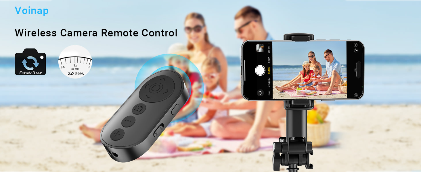 Wireless Camera Remote Control with Zoom