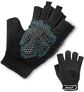 HiRui Workout Gloves for Men Women Kids, Ventilated Exercise Gloves Cycling Gloves with Full Palm...