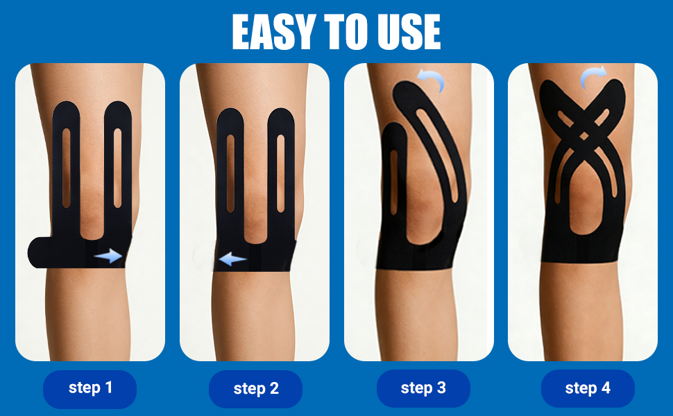 knee tape for knee pain relief pre cut