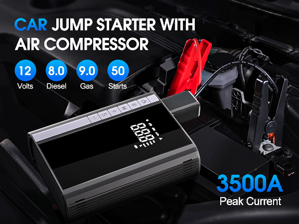 jump starter with air compressor