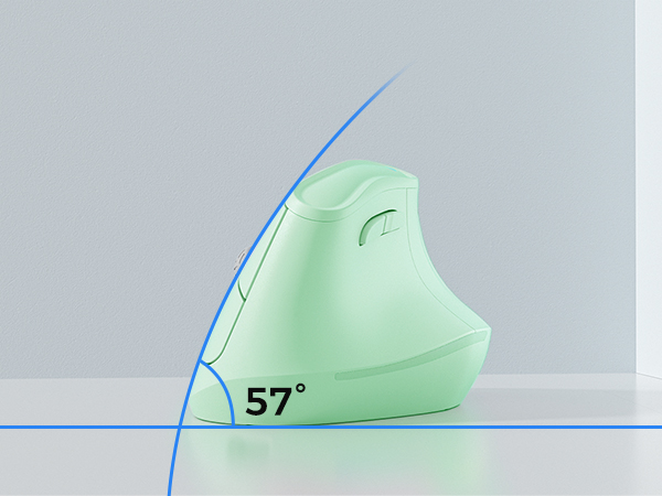 57° vertical angle