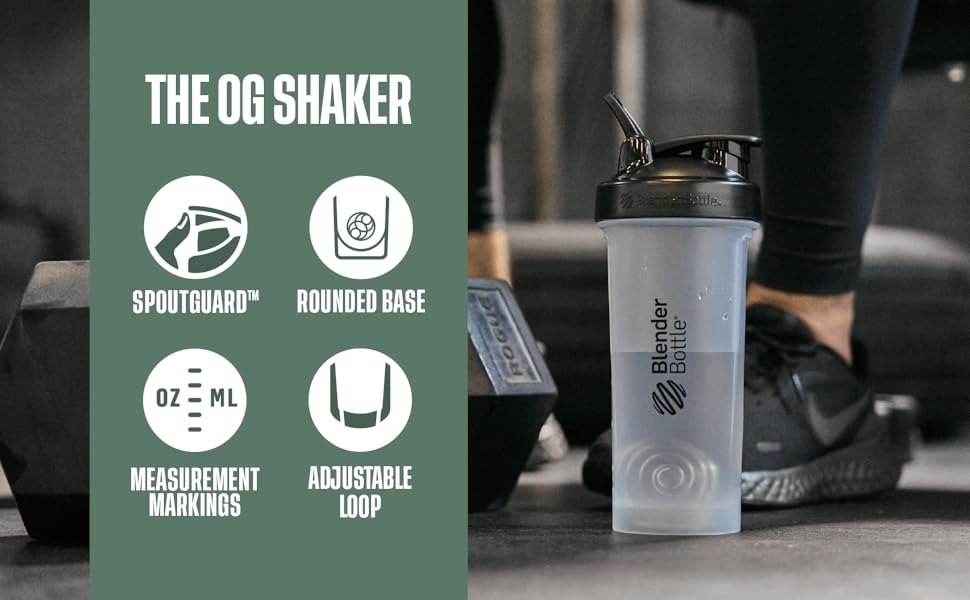 Blender bottle shaker wire whisk ball is the perfect gym bottle to break up powder mixes protein