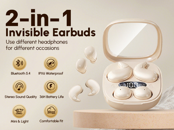 Sleep Earbuds Invisible Earbuds