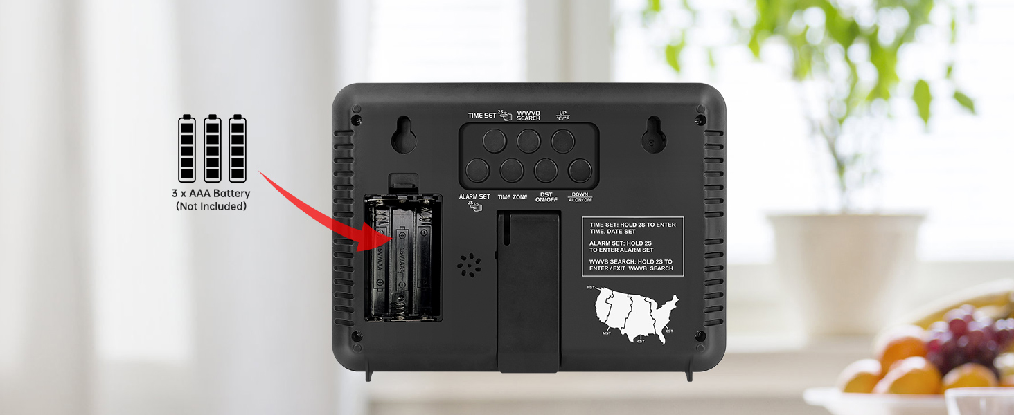 atomic clock battery