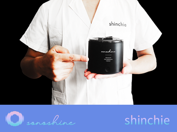 Shinchie SonoShine dental retainer cleaner