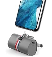 VIYISI Portable Charger USB C | 5000mAh 20W PD Fast Charging Battery Pack with Stand | LED Displa...