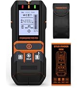 2 in 1 POROMETISTO Stud Finder and Moisture Meter | Detects Ferrous,Non-ferrous,AC wires,Wood and...