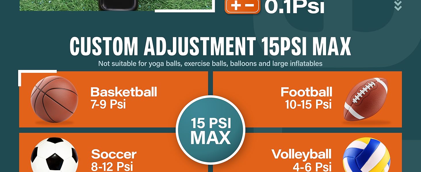 AP1-M Electric Ball Air Pump for Basketball Soccer Football Volleyball Rugby Sports Equipment