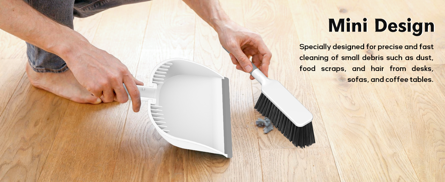 Small Dustpan and Brush Set