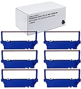 (6) Gorilla Supply Compatible Ink Ribbon for POS Receipt Printers Star RC700BR SP 700 SP700 SP712...