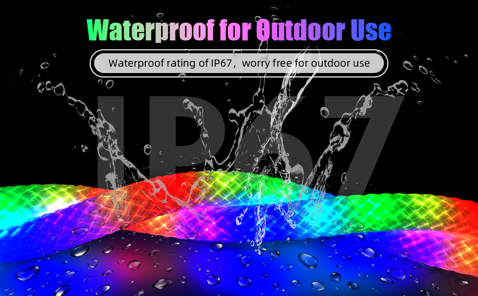 Waterproof LED strip lights