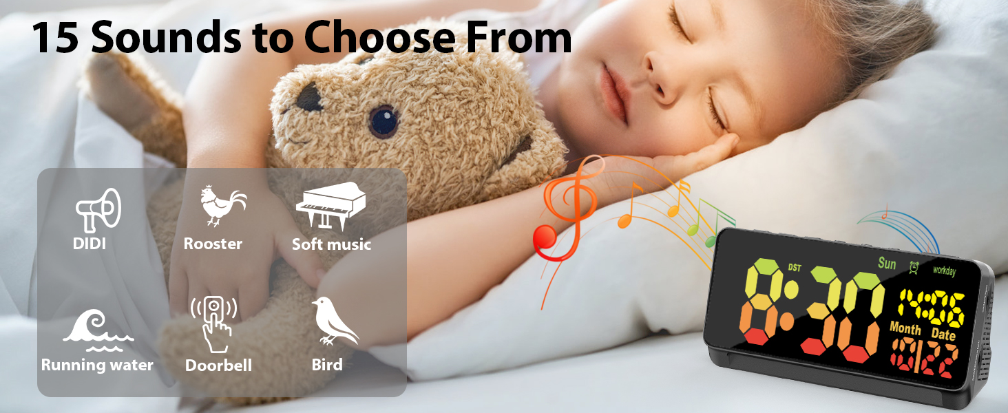 loud alarm clock for heavy sleepers