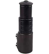 Azarxis Bike Fork Stem Extender, Bicycle Handlebar Riser Adaptor Aluminium Alloy Head Up Adapter ...