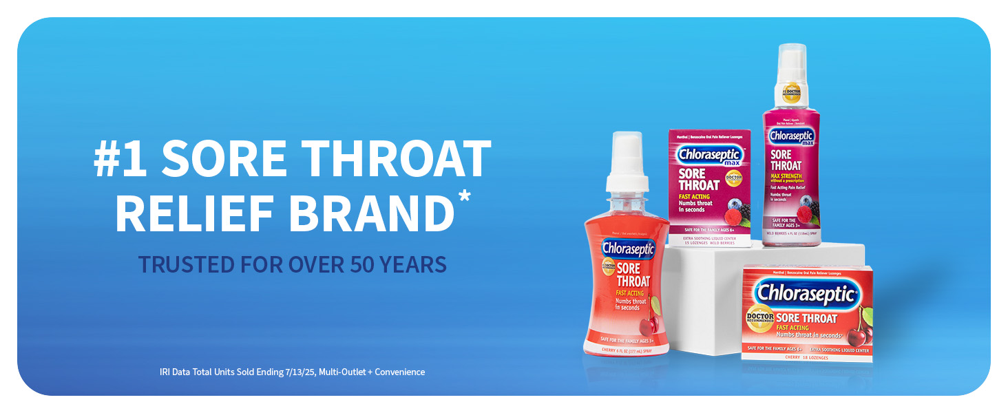 Chloraseptic sore throat relief