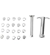 Clay Extruder Alloy 19 Disc Sugar Paste Extruder Tool Craft Sculpture Sculpting Set