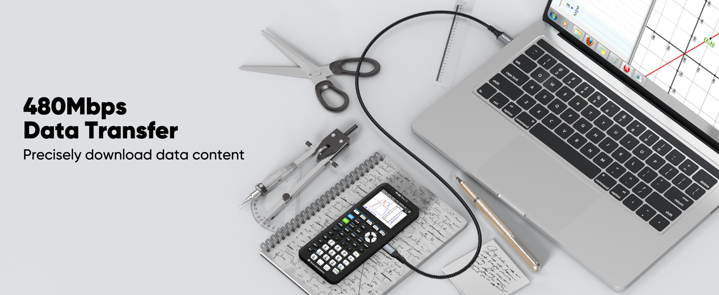 TI 84 Plus CE Charger Cable