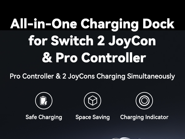 switch 2 charging dock