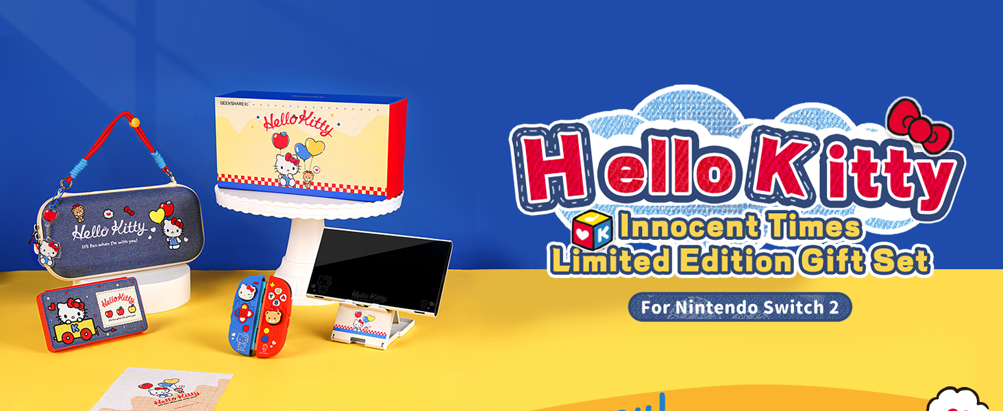 Switch 2 accessories Hello Kitty Style