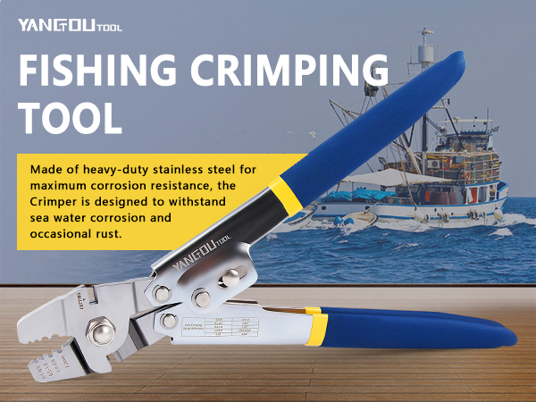 steel cable crimping tool