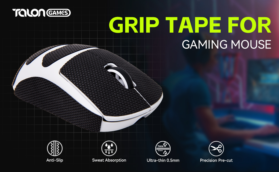 TALONGAMES Mouse Anti Slip Grip Tape