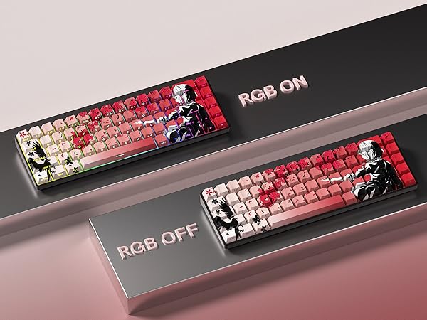 shine through keycaps