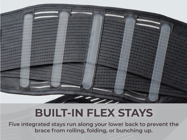 Sparthos back brace support stays