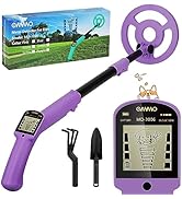 OMMO Metal Detector, Adjustable 27.5”-37.8” Metal Detector for Kids with Intuitive LCD Display, L...