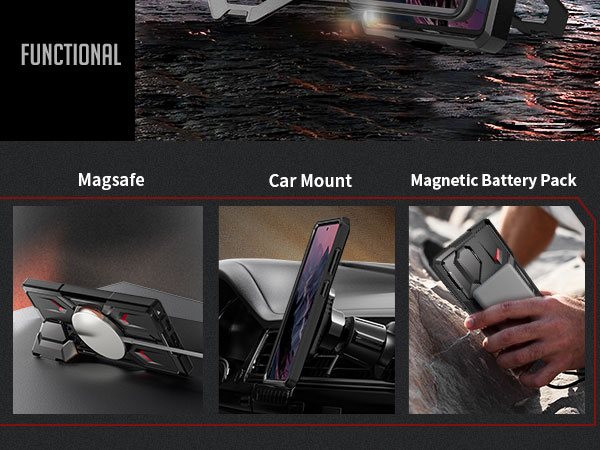 S25 Ultra Magnetic Case Compatible with Mag safe