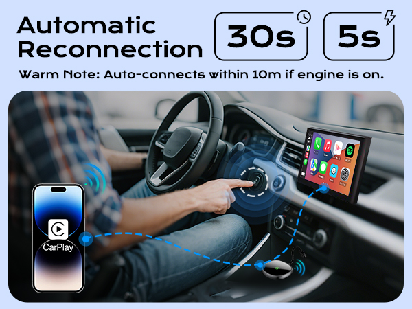 wireless apple carplay adapter 2025,bluetooth apple carplay adapter,carplay adapter for iphone