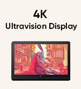XPPen 4K UHD Artist Pro 19 Gen2 Drawing Tablet with Screen, 156% sRGB Graphic Tablet with 1.07 Bi...