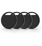 Air Tracker Tags 4 Pack Smart Tag Bluetooth Trackers Work with Apple Find My (iOS Only), Lightwei...