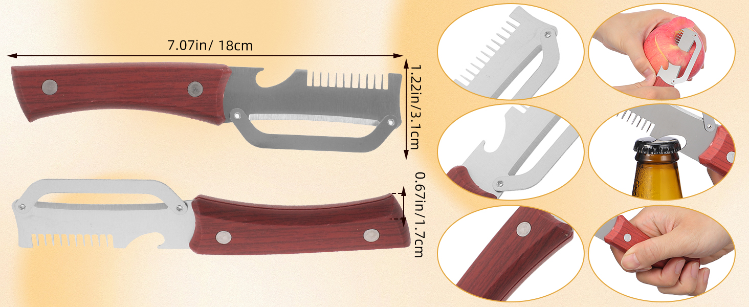 Multi-functional Kitchen Vegetable Peeler