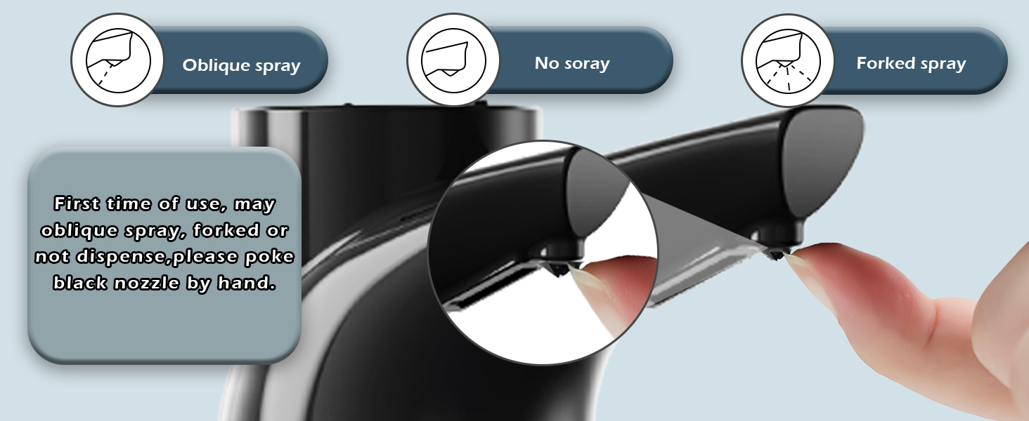 automatic soap dispenser for kitchen sink