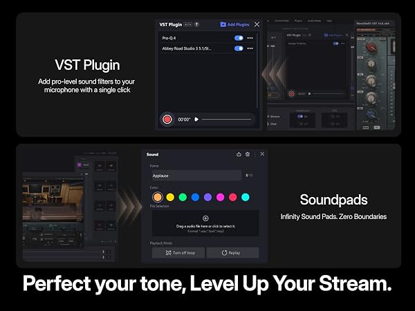 Prostudio 2 audio software VST plugin support real time voice processing sound pad audio