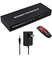 Mcbazel 4K HDMI 3x3 Video Wall Controller | 9 Channels | 90 Degree Display | 1080p, 60Hz | 1 HDMI...
