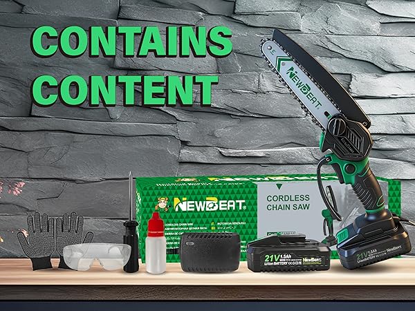 mini chainsaw set