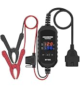 LUTIFIX OBD2 Vehicle ECU Emergency Power Supply Cable - OBD II Car Memory Saver Cable with Over-C...