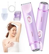 2025 New Electric Womens Shaver, 2-in-1 Body Shaver &amp; Bikini Trimmer for Women, Waterproof Wet &amp; ...