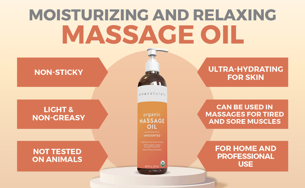 unscented massage oil