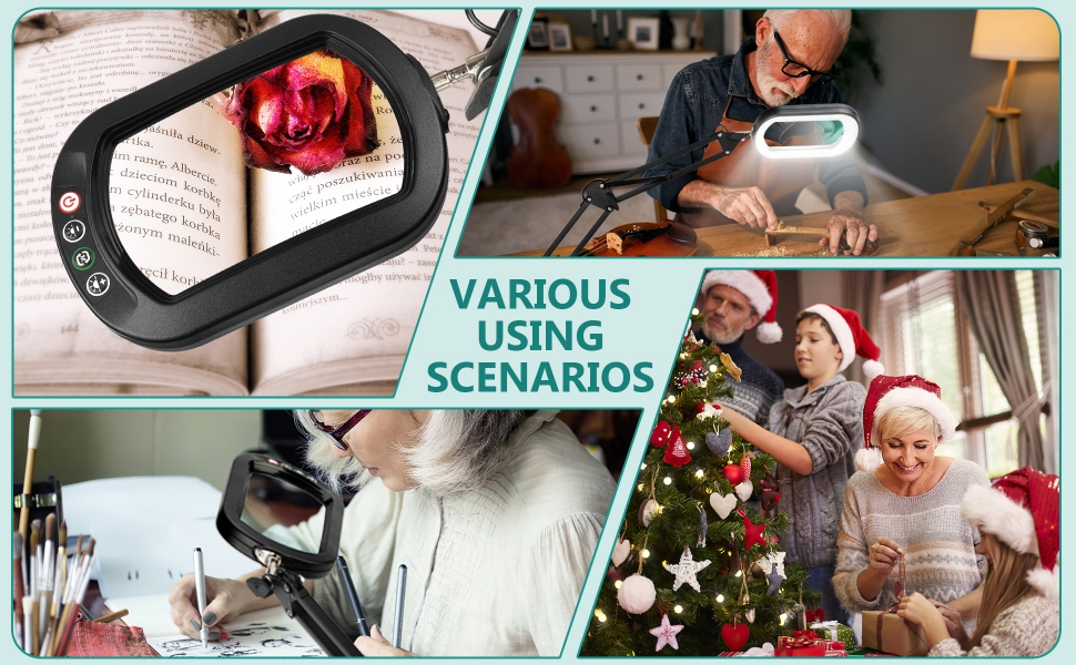 magnifier with light, Christmas Gift Choices