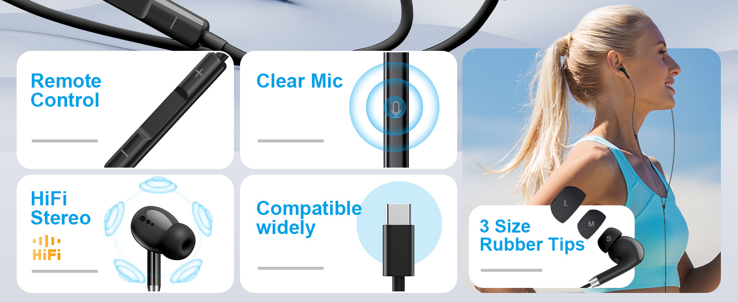 wired headphones