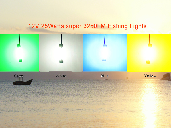 25W Underwater Fishing Lights