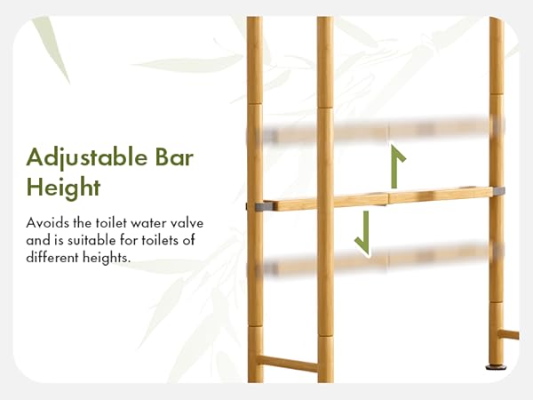 3-Tier Over Toilet Organizer Rack