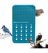 Bird Calls with 16 Calls, Chirps, Alarms, Crying, Portable Electronic Prank Themed for Kids with ...